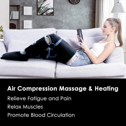 360° Air Compression Ultimate Leg Massager – Relieve Tension, Boost Circulation & Relax Muscles